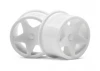 HPI Baja Q32 Super Star Wheel Set - White - 4 Pack