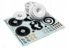 HPI Fifteen52 Turbomac Wheels - White - 26mm - 1 Pair