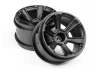 HPI 6-Shot MT Wheel (Black/2Pcs) ** CLEARANCE **