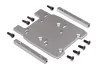 HPI Motor Plate (Gray/4mm)