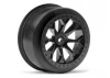 HPI 8-Shot SC Wheel (Black/2Pcs)