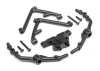 HPI 6-Shot ST Wheel (Black/2Pcs)