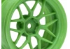 HPI Tech 7 Green Wheels - 52x26mm +6mm Offset - 1 Pair