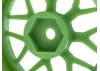 HPI Tech 7 Green Wheels - 52x26mm +9mm Offset - 1 Pair