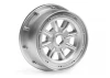 HPI Tech 7 Green Wheels - 52x26mm +9mm Offset - 1 Pair