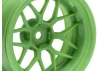 HPI Tech 7 Green Wheels - 52x26mm +9mm Offset - 1 Pair