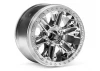 HPI 6-Shot ST Wheel (Chrome/2Pcs)