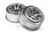 HPI 8-Shot SC Wheel (Chrome/2Pcs)