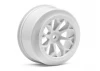 HPI 8-Shot SC Wheel (White/2Pcs)