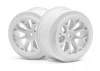 HPI 8-Shot SC Wheel (White/2Pcs)