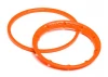 HPI Heavy Duty Wheel Bead Lock Rings (Orange/For 2 Wheels)