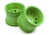 HPI Classic King Wheel Green (2.2In/2Pcs) ** CLEARANCE **