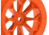 HPI 8-Shot SC Wheel (Orange/2Pcs)