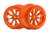 HPI 8-Shot SC Wheel (Orange/2Pcs)