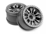HPI 6-Shot ST Wheel (Silver/2Pcs)