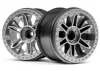 HPI 6-Shot ST Wheel (Silver/2Pcs)
