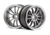HPI Work XSA 02C Wheel 26mm Light Gunmental (3mm/2Pcs)