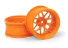 HPI Tech 7 Wheel Orange (9mm/2Pcs)