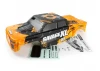 GTXL-6 Kingcab Painted Truck Body (Orange/Black)