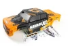 GTXL-6 Kingcab Painted Truck Body (Orange/Black)