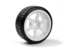 Falken Azenis Drft Tire/HRE C106 Wheel White 4pcs