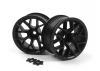 HPI RTR Wheel 26mm Black (9mm Offset/2Pcs)