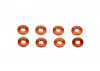 Shim 3x7x1mm (Orange/8pcs)