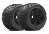 HPI Terrahex Tires Pre Mounted on Havok Wheels (2)