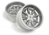HPI FS-15 Sport 8 Spoke Wheel Silver 26mm - 6mm Offset (2)