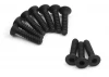 HPI Tp. Flat Head Screw M3X15mm (Hex Socket/10Pcs)