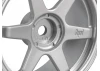 HPI TE37 Wheel 26mm Matte Chrome (0mm Offset)