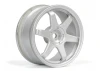 HPI TE37 Wheel 26mm Matte Chrome (0mm Offset)