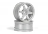 TE37 Wheel 26mm Matte Chrome (3mm Offset)
