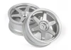TE37 Wheel 26mm Matte Chrome (3mm Offset)