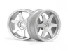 TE37 Wheel 26mm Matte Chrome (3mm Offset)