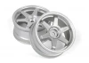 TE37 Wheel 26mm Matte Chrome (3mm Offset)