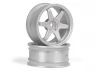 TE37 Wheel 26mm Matte Chrome (3mm Offset)