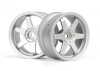 TE37 Wheel 26mm Matte Chrome (3mm Offset)