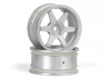 TE37 Wheel 26mm Matte Chrome (6mm Offset)