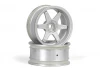 TE37 Wheel 26mm Matte Chrome (6mm Offset)