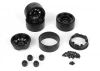 CS-10 Beadlock Wheel 1.2in (Black/4pcs)