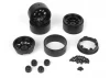 CS-10 Beadlock Wheel 1.2in (Black/4pcs)