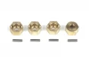 7mm Hex Hub Set (Brass/4pcs) ** CLEARANCE **