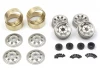 CS-8 Steel Beadlock Wheel 1.2in (Silver/4pcs)