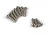 Button Head Screw M1.4x6mm (Silver/10pcs)