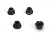 Flange Lock Nut M2.5 (Silver/4pcs)