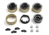 CS-10 Aluminium Wheel 1.2in (Black/4pcs)