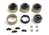 CS-10 Aluminium Wheel 1.2in (Black/4pcs)