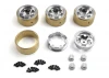 CL-6 Aluminium Wheel 1.2in (Silver/4pcs)