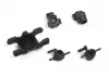 Front Bulkhead & Wheel Hub Set